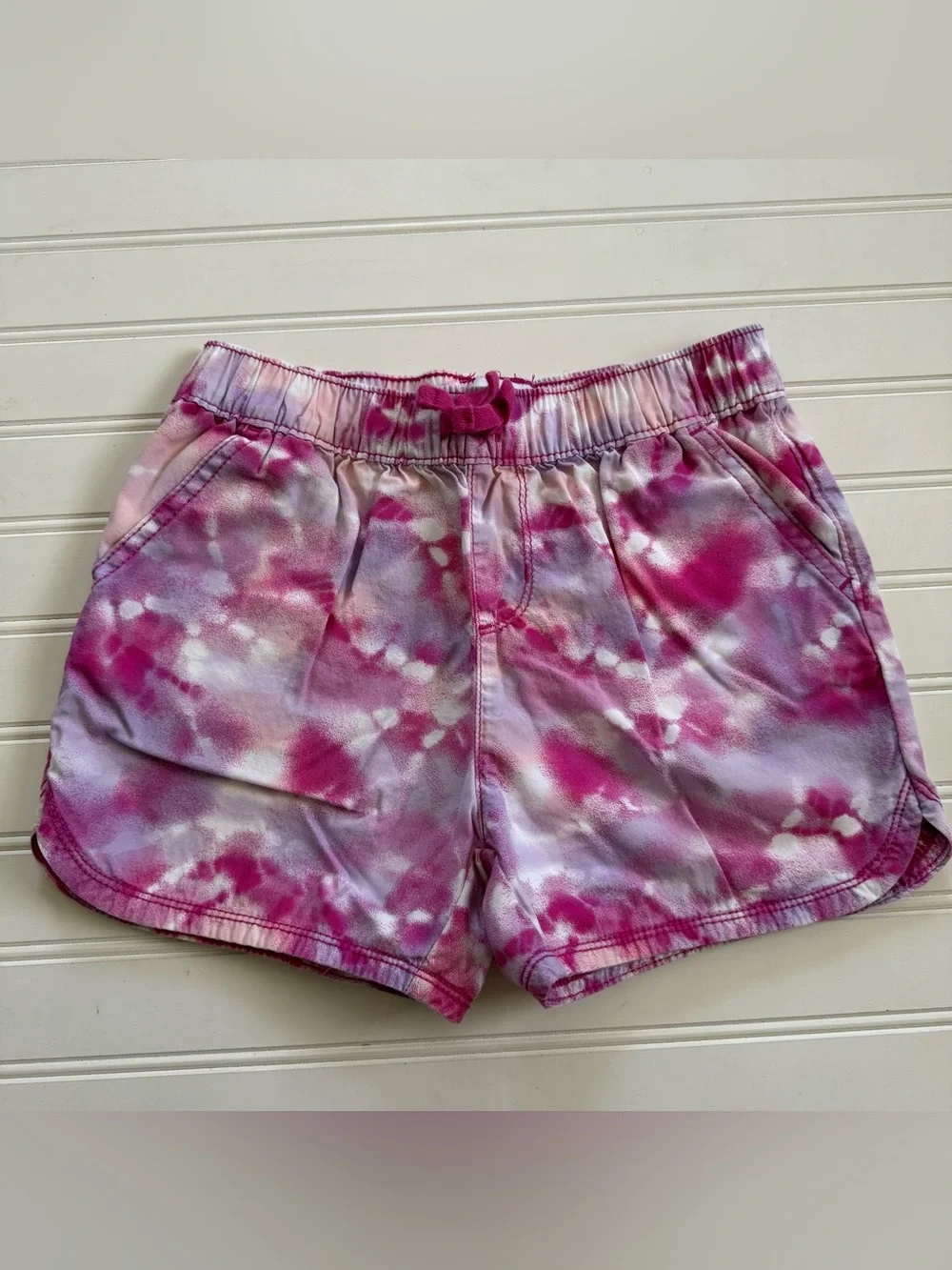Lot of 2 The Children’s Place Tropical Print & Tie Dye Shorts Girls Size 10